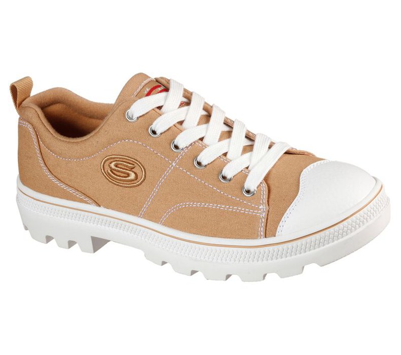 Skechers Dam Khaki Snörskor - Roadies - True Roots - Sverige (LYQCO-9501)